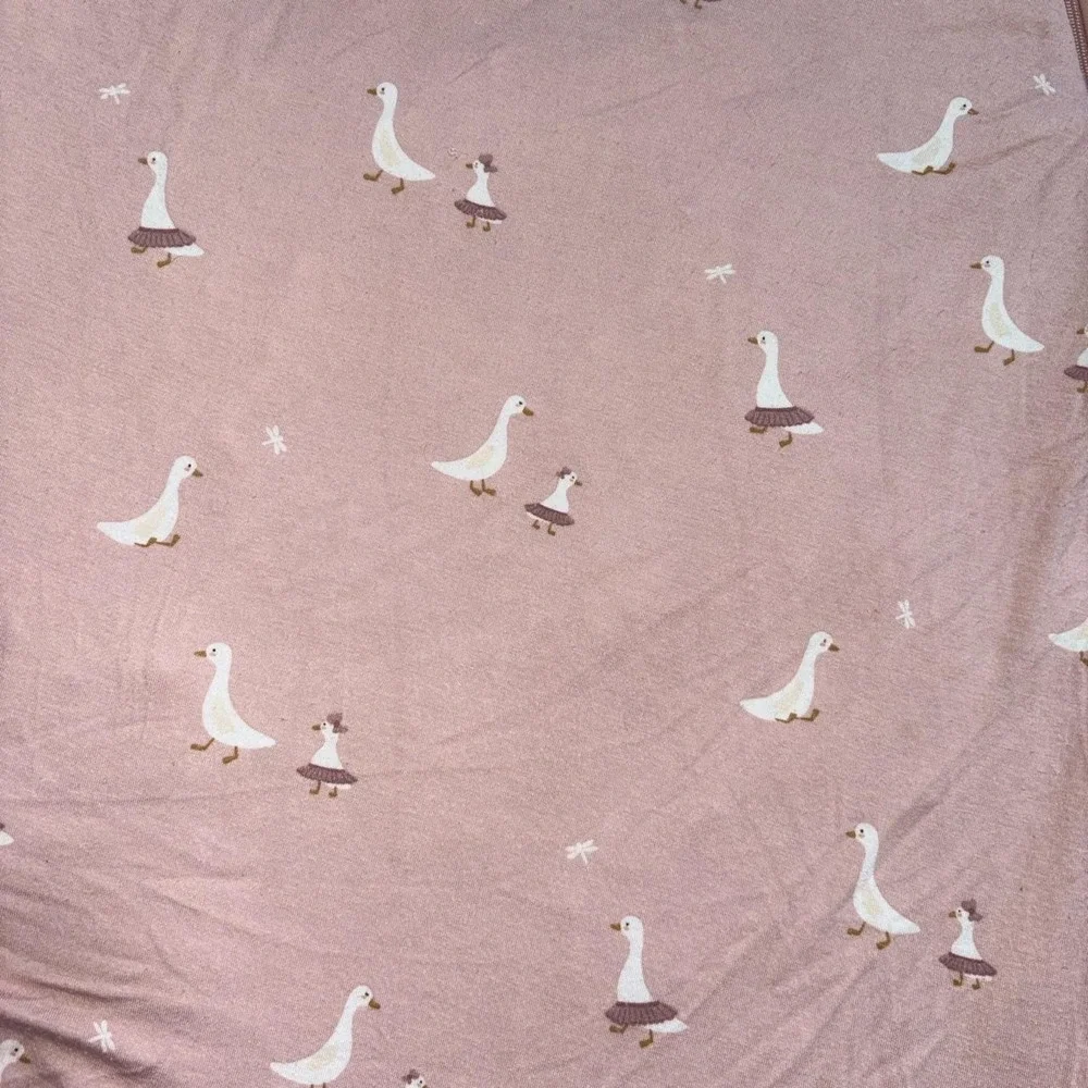 Günamüna bamboo Tutu Goose Blush Pink 9-18 months Sleeping Sack